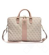 Guess PU 4G Stripe Metal Logo Computer Bag 14 Zoll - pink 3666339686260 GUCB146PG4S4RP