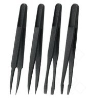 Pinzetten Set 4-tlg. Donau Kunststoff PZ84 4014991112846