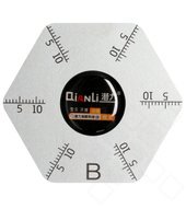 Qianli Hexagram Shape Pry Opening Tool With Scales 6971064231850