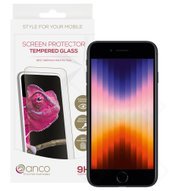 anco Tempered Glass Fullscreen für Apple iPhone SE 2020, SE 2022 - black 4051805577880