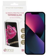 anco Tempered Glass Fullscreen für Apple iPhone 13, 13 Pro, 14, 16e, 17e - black 4051805683529