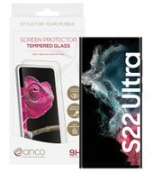anco Tempered Glass Fullscreen 3D für S908B Samsung Galaxy S22 Ultra - black 4051805701599