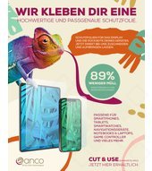 CUT & USE powered by anco Plakat Wir kleben dir eine 4051805718047