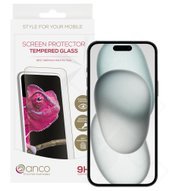 anco Tempered Glass Fullscreen für Apple iPhone 15 Plus - black 4051805824694