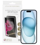 anco Tempered Glass Anti-Spy für Apple iPhone 15 4051805824717