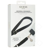 Guess Crossbody Strap Nylon with Charm - black 3666339169756 GUOUCPNLEH4K