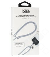 Karl Lagerfeld Crossbody Strap Cord - black / grey 3666339170448 KLUCNMSCKIG