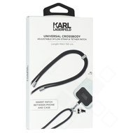 Karl Lagerfeld Crossbody Strap Cord - black / black 3666339170431 KLUCNMSCKIK