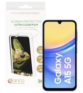 anco Displayschutzfolie für A155F, A156B Samsung Galaxy A15, A15 5G - ultra clear 4051805850723