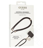 Guess Crossbody Strap Cord 4G Charm - black / gold 3666339128906 GUOUCNMG4EK