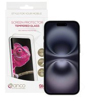 anco Tempered Glass Fullscreen für Apple iPhone 16 Plus - black 4051805880560