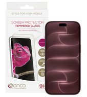 anco Tempered Glass Fullscreen für Apple iPhone 16 Pro, 17, 17 Pro, 18, 18 Pro - black 4051805880577