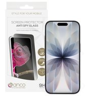 anco Tempered Glass Anti-Spy für Apple iPhone 16 Pro, 17, 17 Pro, 18, 18 Pro 4051805880614