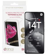 anco Tempered Glass Fullscreen für Xiaomi 14T, 14T Pro - black 4051805897810