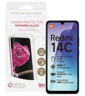 anco Tempered Glass Fullscreen für Xiaomi Redmi 14C 4G, 14C 5G, POCO C75 - black 4051805899623