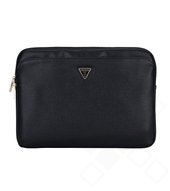 Guess PU Grained Triangle Logo Sleeve for Notebook 14 Zoll - black 3666339310158 GUCS14ZPGTSPSK