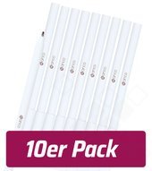 anco Kugelschreiber Papier - white 10er Pack 4051805928224