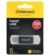 Intenso USB Flash Drive 3.2 256GB Twist Line 4034303035700 3539492