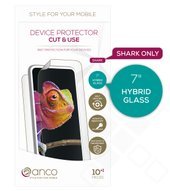 CUT & USE powered by anco Hybrid Glass 7,0 Zoll Rohlinge - 10+1 Stück für SHARK-Modell 4051805937400