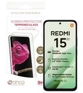 anco Tempered Glass Fullscreen für Xiaomi Redmi 15C 4G, 15C 5G - black 4051805945306