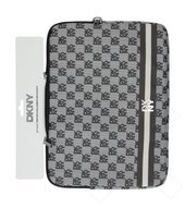 DKNY PU Leather Checkered Pattern and Stripe Computer Sleeve 14 Zoll - black 3666339271237 DKCS14PVSHLK