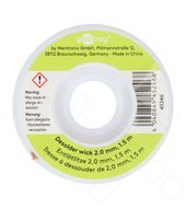 goobay Entlötlitze 2mm 1,5m 4040849452468