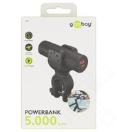 goobay Outdoor Bike-Powerbank 5.000mAh 18W - black 4040849606564