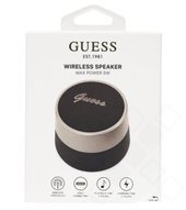 Guess Script Metal Logo Bluetooth Speaker 5W - black 3666339625610 GUWSL3PALPLK