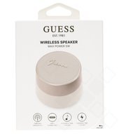 Guess Script Metal Logo Bluetooth Speaker 5W - gold 3666339625627 GUWSL3PALPLD