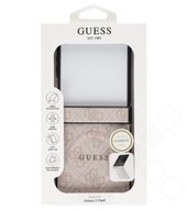 Guess PU Leather 4G Magnetic Case für F776B Samsung Galaxy Z Flip8 - pink