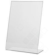 L-Ständer DIN A4 hoch - transparent 4051805996261
