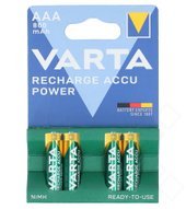 VARTA Akku 4 Stück 800 mAh (R03*AAA) 4008496550616