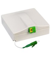 Omelcom Glasfaser  Kabelverlängerungsbox NES 1F 30m - white