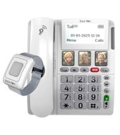 Bea-fon ML10 LTE 4G Tischtelefon mit SOS Funktion - white