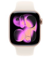 Apple Watch 11 AL 5G 42 mm rose gold Sport (MF8E4ZR/A) S/M - blassrosa