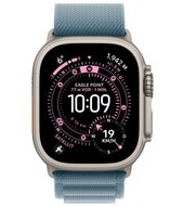 Apple Watch Ultra 3 49 mm 5G Titan Natur Alpine Loop Small (MEWK4QF/A) - hellbla
