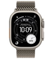 Apple Watch Ultra 3 49 mm 5G Titan Natur Milanaise Loop  Small (MEWW4QF/A) - nat