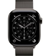 Apple Watch 11 5G 42 mm titan schiefer milanaise Armband (MF8U4ZR/A) - schiefer