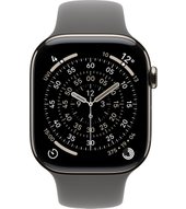 Apple Watch 11 5G 46 mm titan natur Sport (MFCW4ZR/A) S/M - steingrau