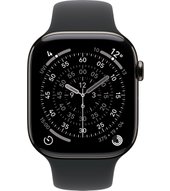 Apple Watch 11 5G 46 mm titan schiefer Sport (MFD24ZR/A) M/L - schwarz