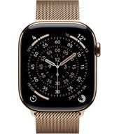 Apple Watch 11 5G 46 mm titan gold milanaise Armband (MFD74ZR/A) S/M - gold