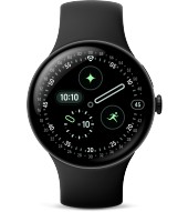 Google Pixel Watch 4 45 mm 4G matte black - obsidian