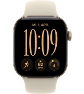 Apple Watch 12 AL 42 mm lichtgold Sport (MJEE4ZR/A) M/L - sand