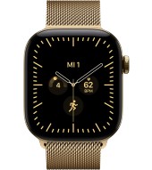 Apple Watch 12 42 mm 5G titan brilliantgold Sport (MJGJ4ZR/A) S/M - burgunder
