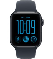 Apple Watch SE 2025 AL 40 mm mitternacht Sport (MJL14ZR/A) M/L - navy blau
