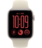 Apple Watch SE 2025 AL 5G 44 mm polarstern Sport (MJLN4ZR/A) M/L - sand